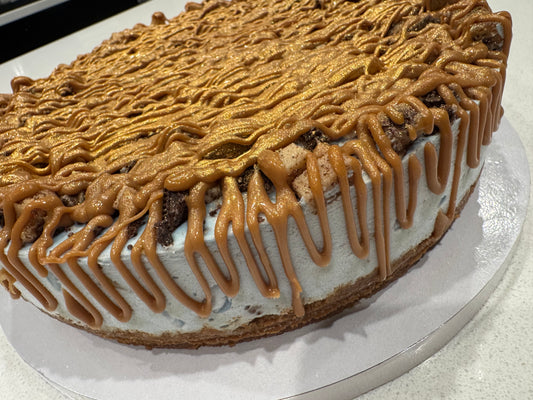 Cookie Monster Cheesecake