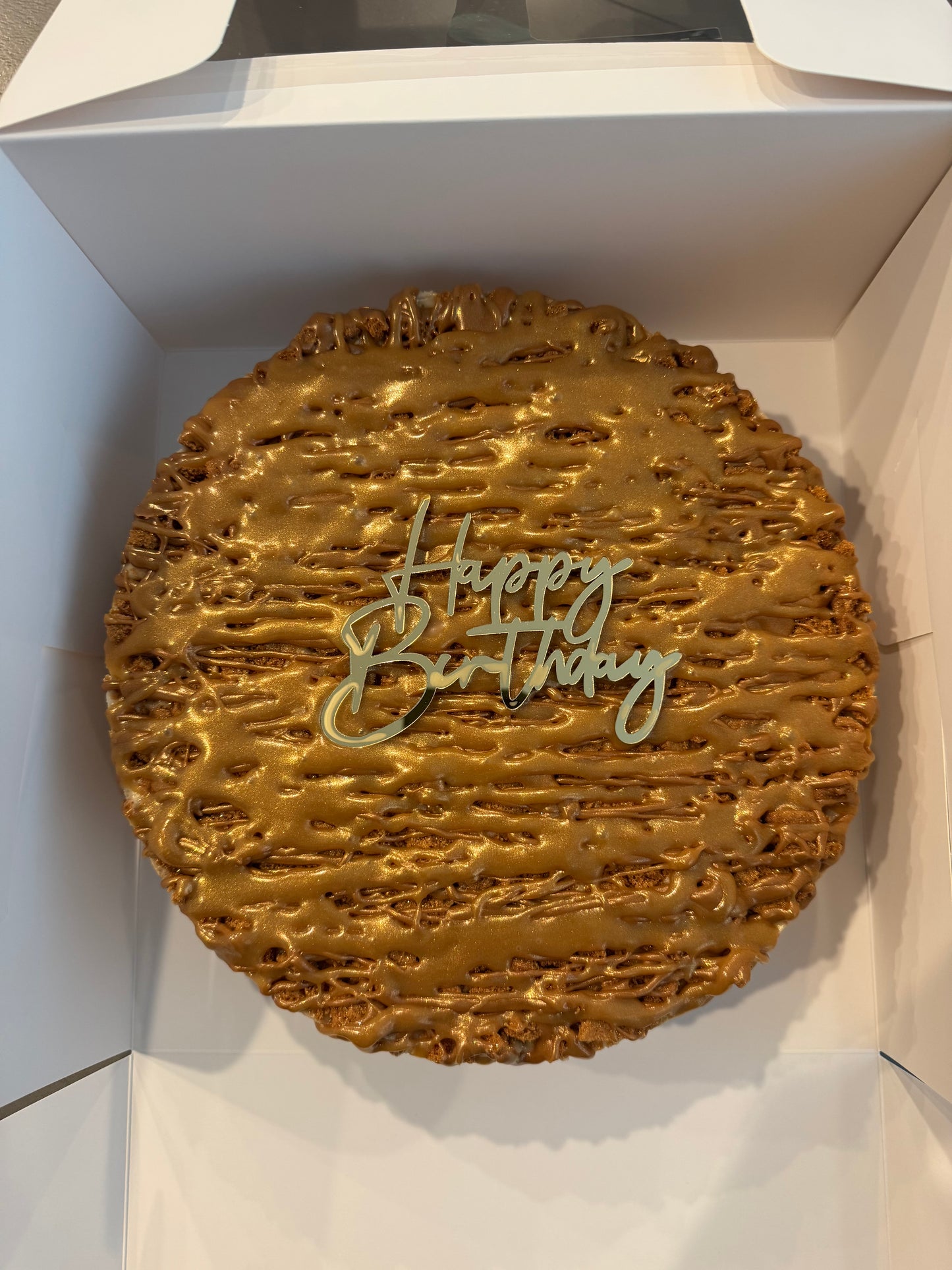 Biscoff Dulce De Leche Cheesecake