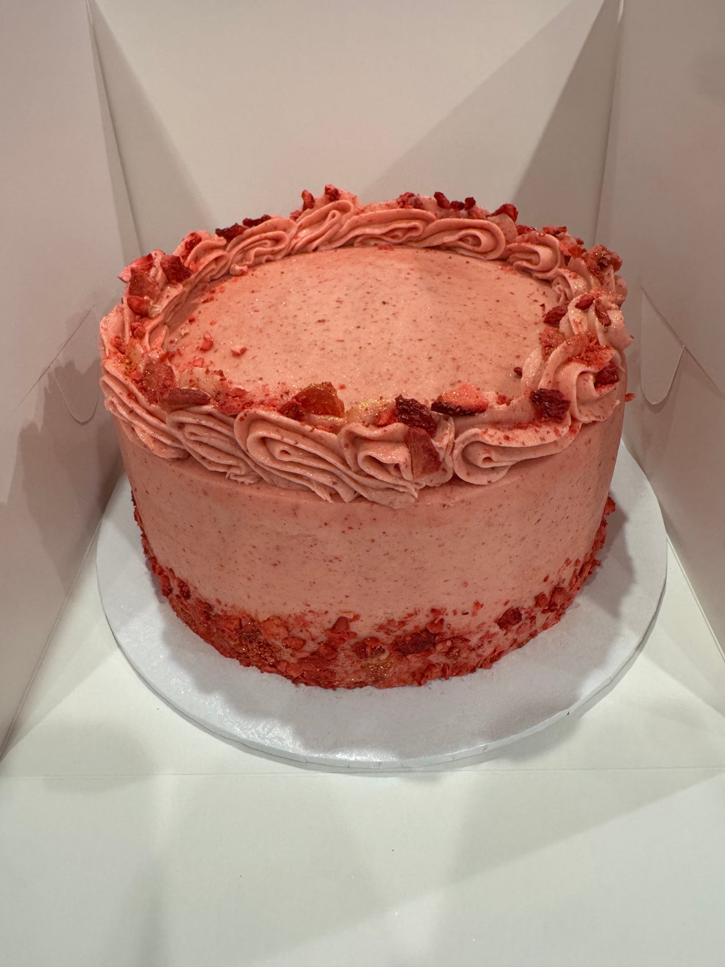 Strawberry Birthday Cake