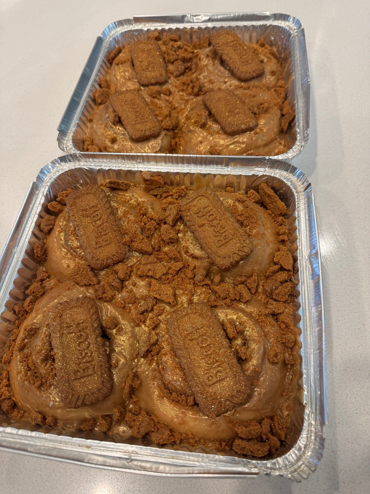Biscoff Cinnamon Rolls