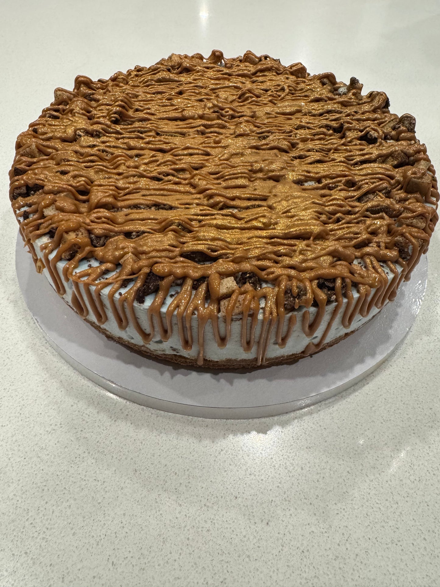 Cookie Monster Cheesecake