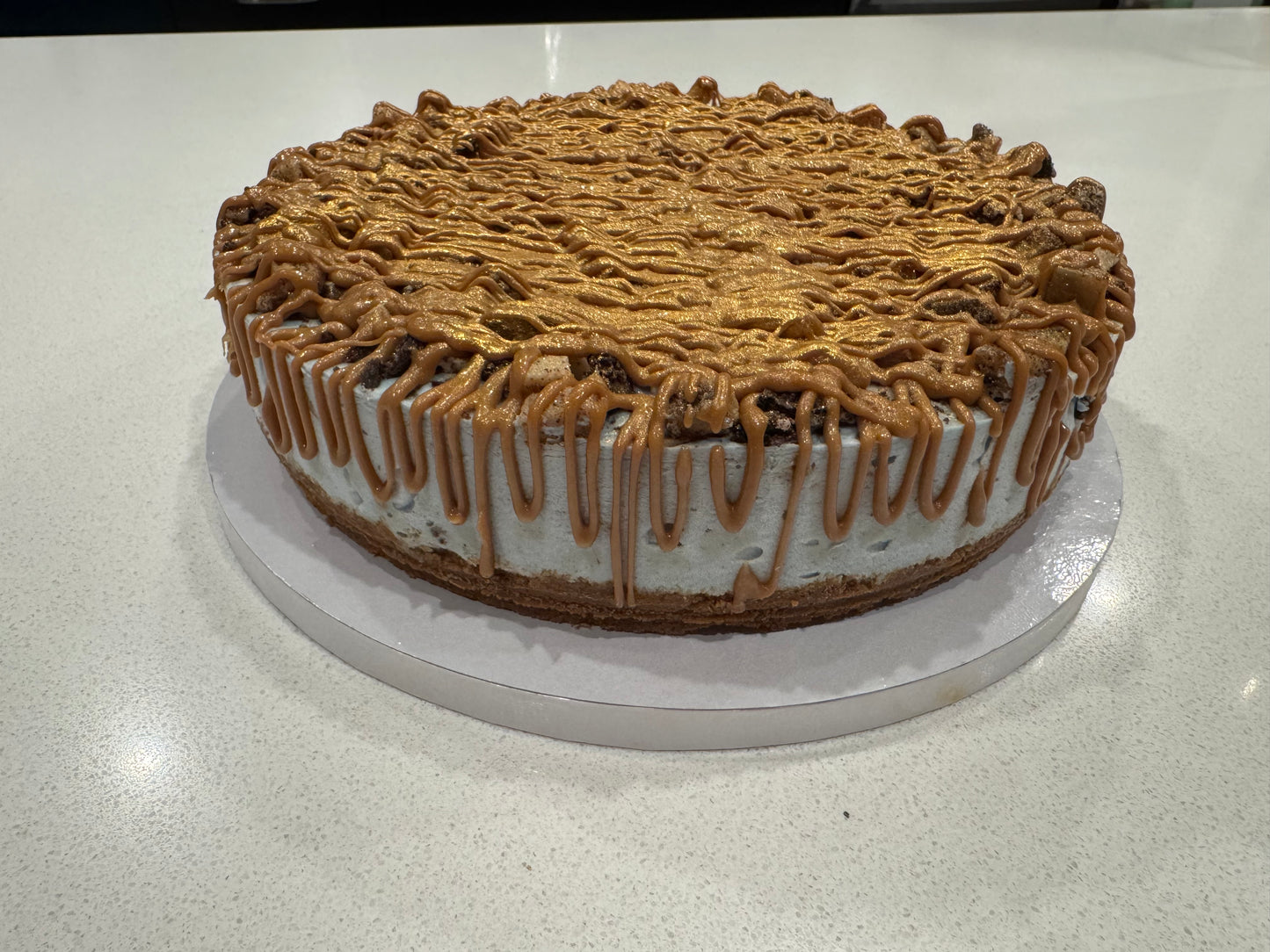 Cookie Monster Cheesecake