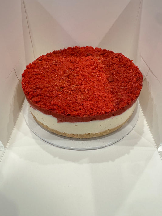 Red Velvet Cheesecake Cake