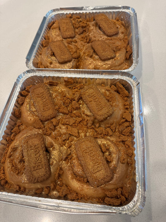 Biscoff Cinnamon Rolls